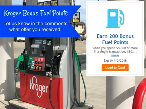 One Bonus Fuel Point Reward per Day. . Kroger 5x fuel points friday
